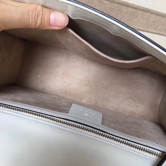 Sold-Gucci Sylvie white small - Picture 8 of 8